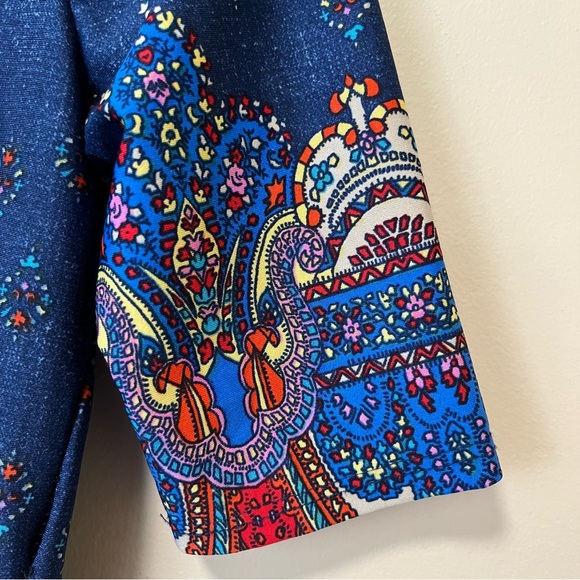 Karin Stevens Multi-Print Half Sleeve Dress - Picture 4 of 13